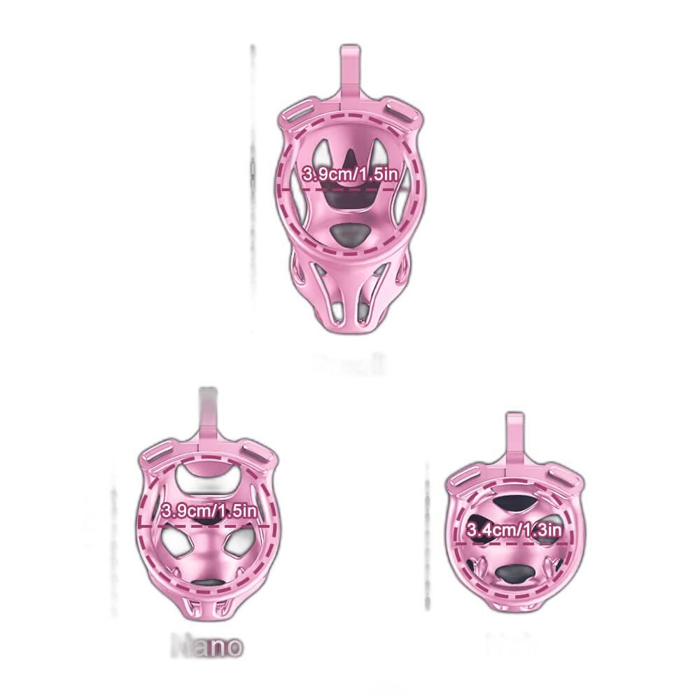 Guard Dog - Male Chastity Cage with Belt