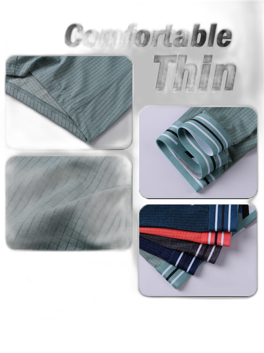 2 Pack Separated Pouch Comfy Mens Boxer Briefs