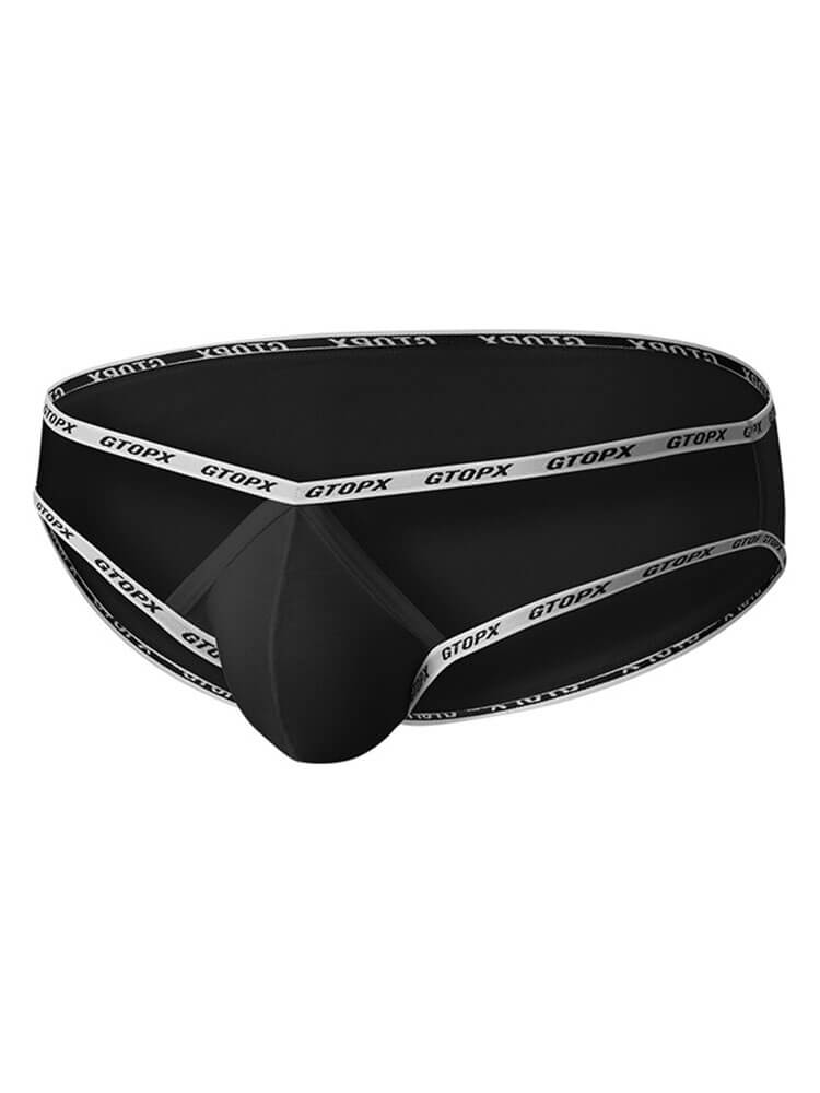 Men's Thin Waistband Low-Rise U-Convex Briefs