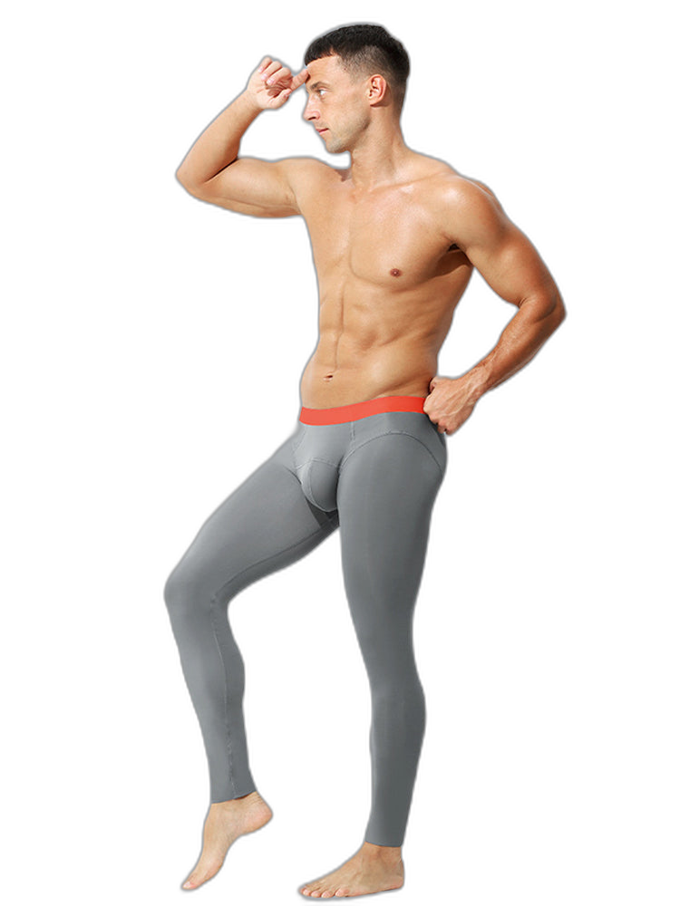 Men's Thin Slim-Fit 2-in-1 Thermal Bottoms & Long Johns