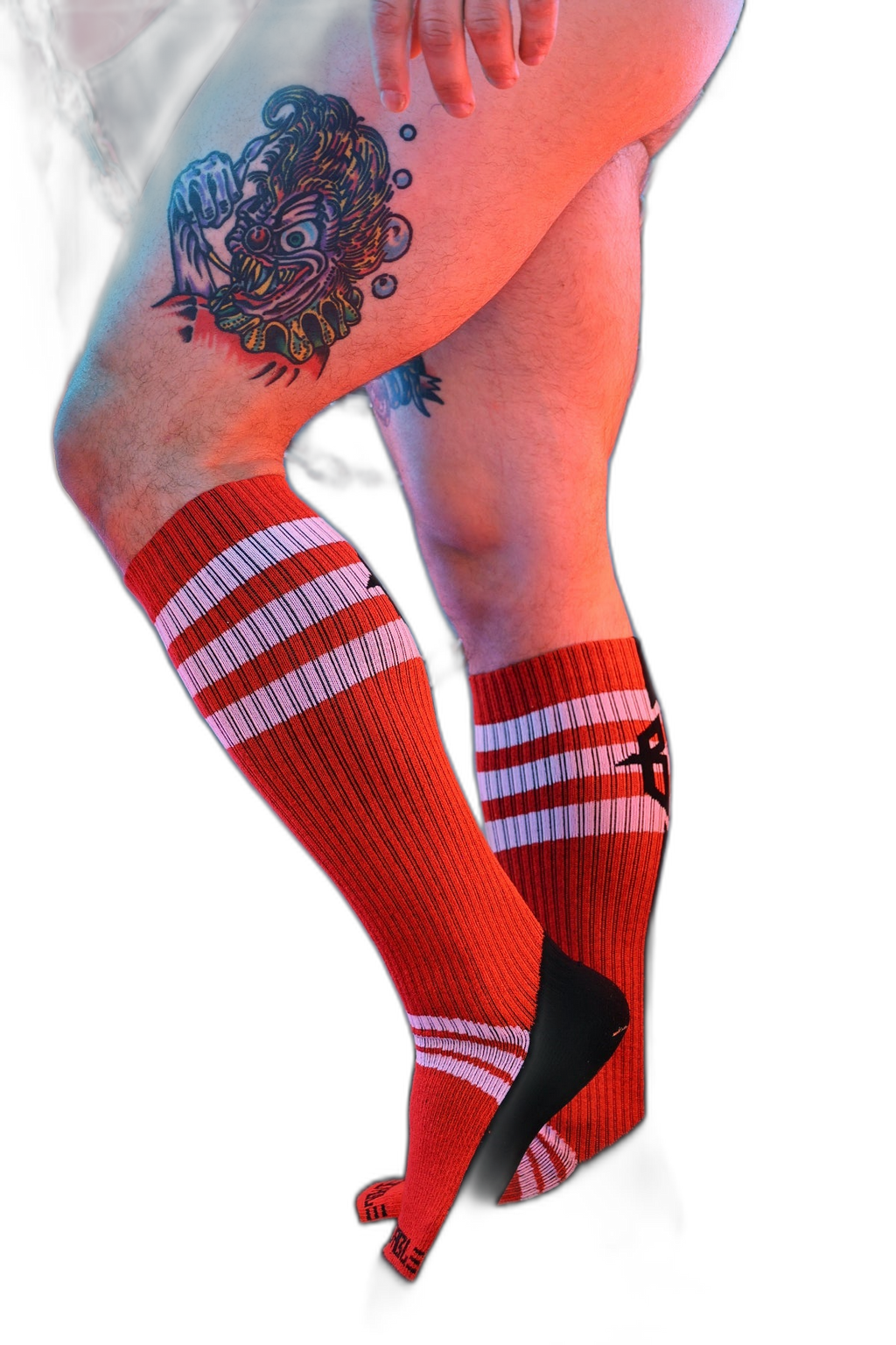 Breedwell Retro Remix Socks Red