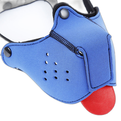 PupMaster - Adjustable Dog Play Hood for Roleplay & BDSM Fun