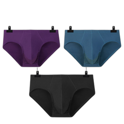 Mens Modal Ball Pouch Breathable Briefs