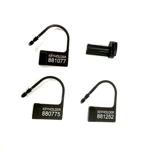 Non-Metal Combination Lock Set – 5 Coded Bars with 1 Lock Core, TSA-Friendly Security for Travel & Daily Use