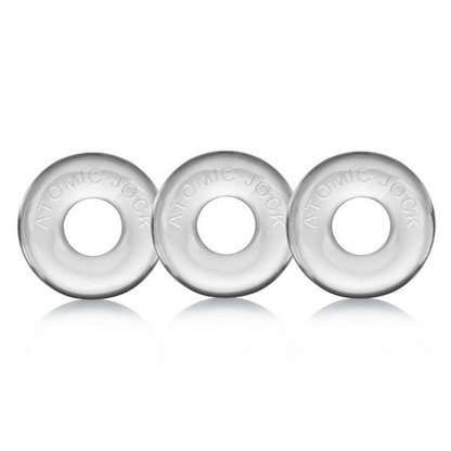 Oxballs Ringer 3-pack of DO-NUT-1 Clear