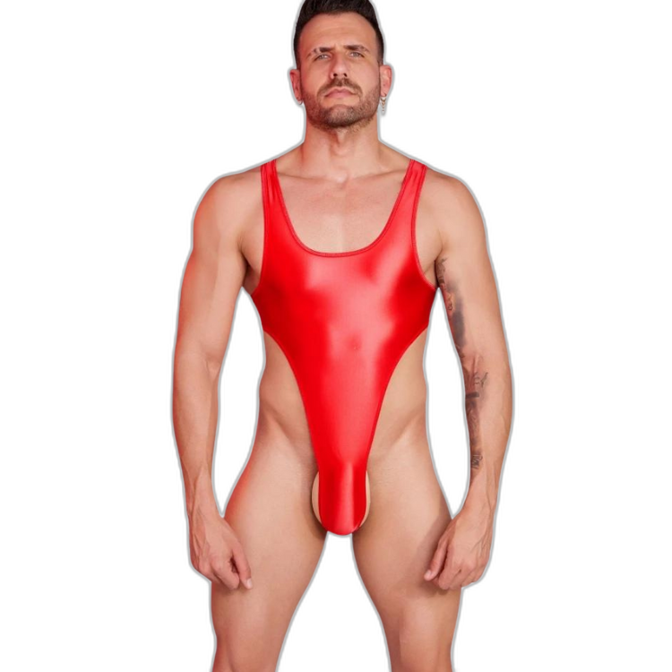 Ultra-Sexy High Cut Backless Bodysuit