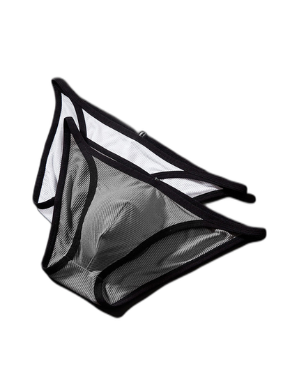 Men's Low-Rise Sexy U-Convex Thong And Briefs