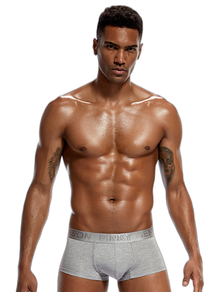 2 Pack Men's U Convex Modal Breathable Trunks