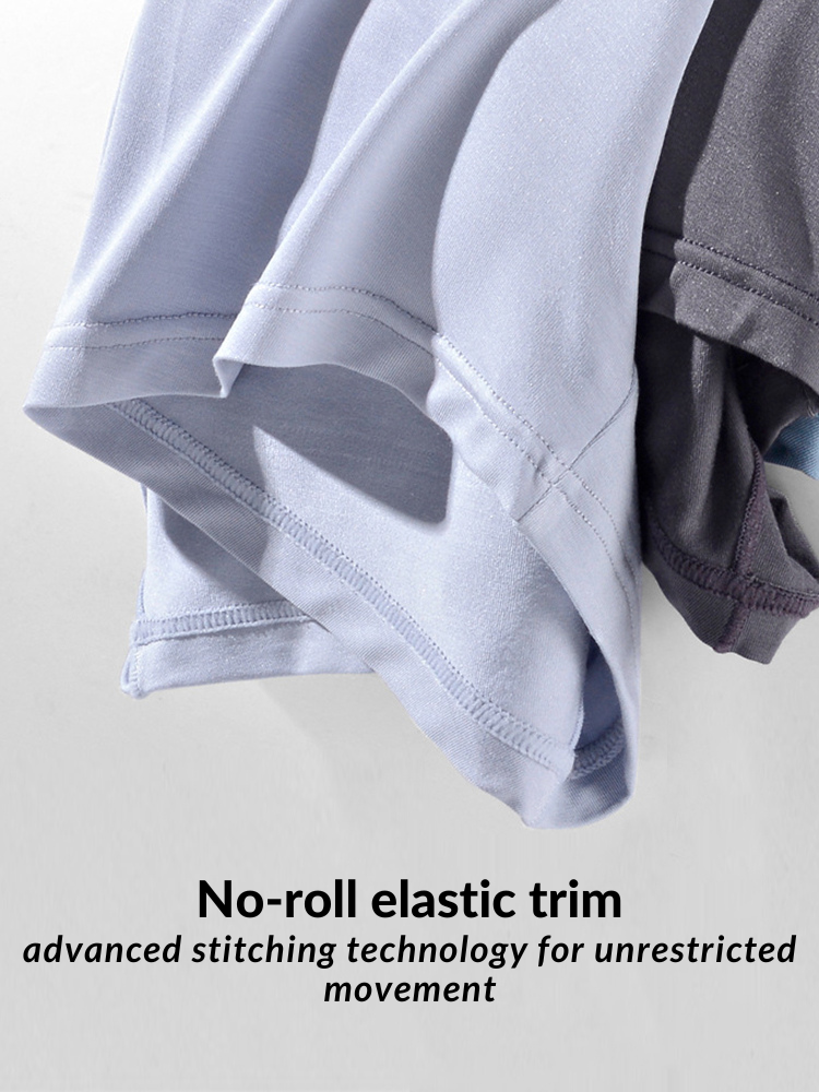 2 Pack Men's Anti-Bacterial Modal Trunks