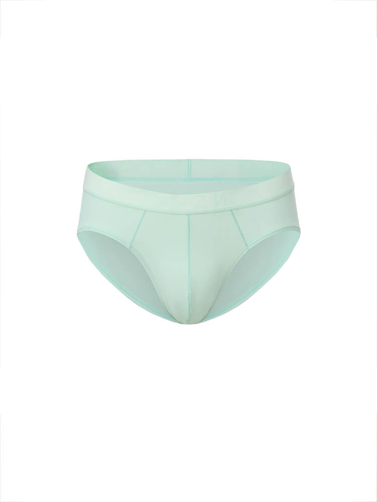 Men's Solid Color Lightweight Breathable Briefs