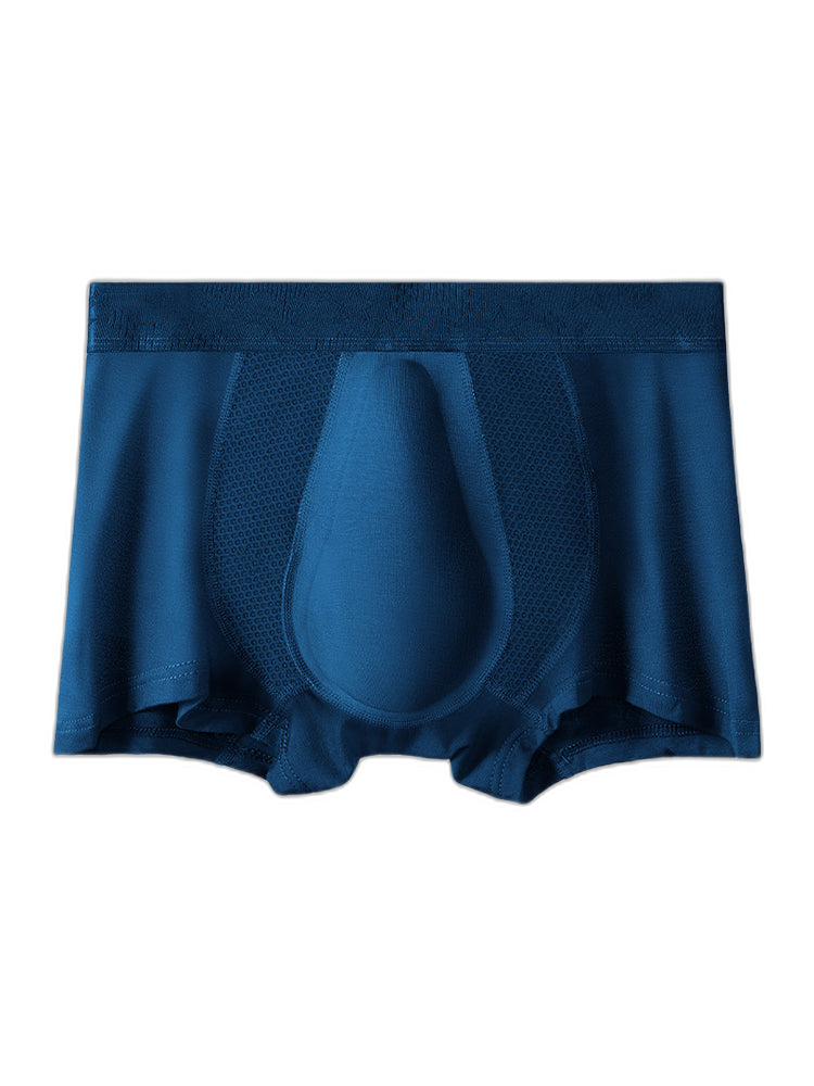 3 Pack Men’s Breathable 3D Pouch Trunks