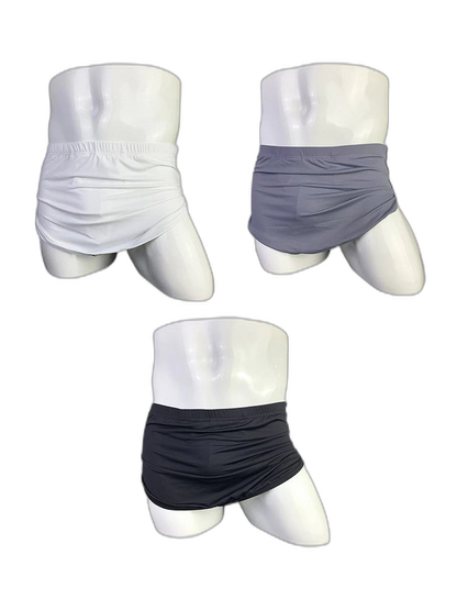 Men's Detachable Ice Silk Underwear Home Pants