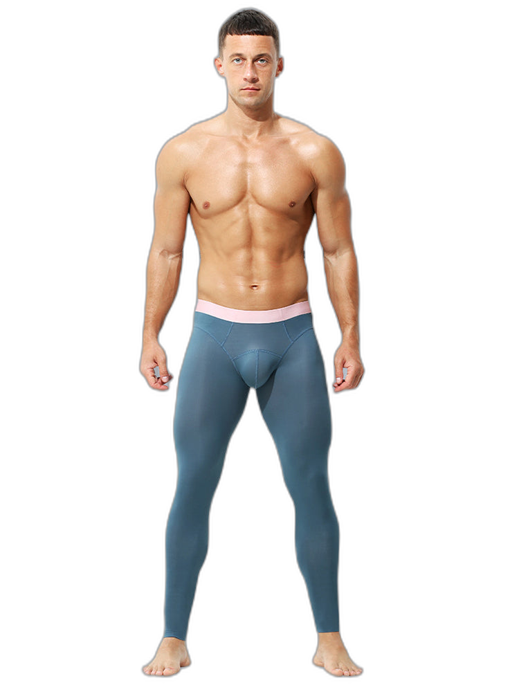 Men's Thin Slim-Fit 2-in-1 Thermal Bottoms & Long Johns