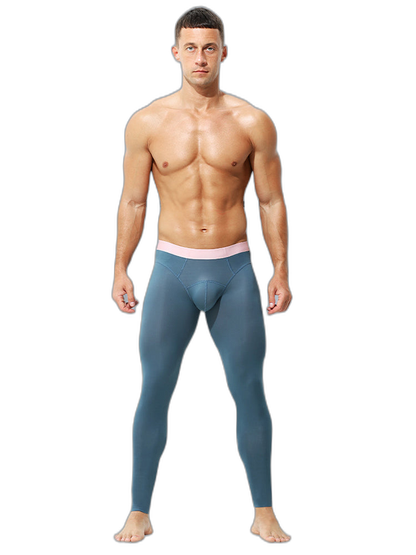 Men's Thin Slim-Fit 2-in-1 Thermal Bottoms & Long Johns