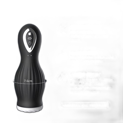 DragonLick - Silicone Male Masturbator - Vibrating & Suction Stroker