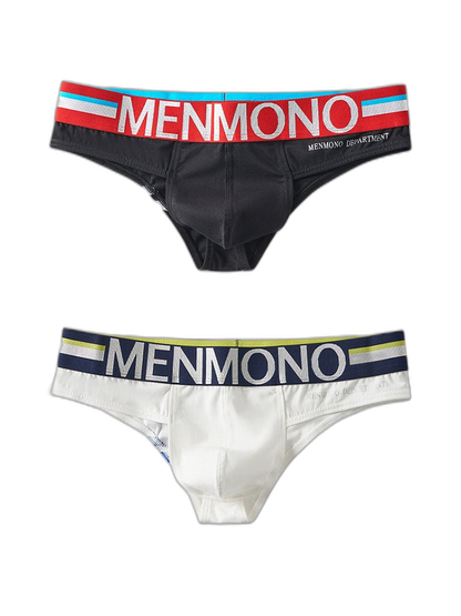 2-pack Men's Sexy Slim Fit Fashion U-convex Bikini