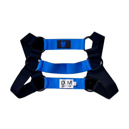 Dog & Master Cross Harness Blue