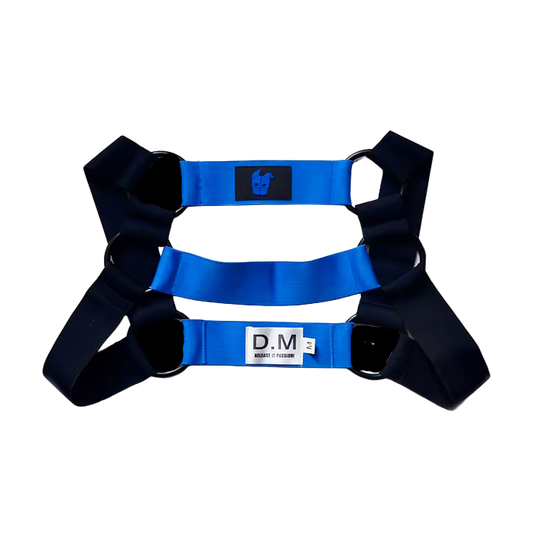 Dog & Master Cross Harness Blue