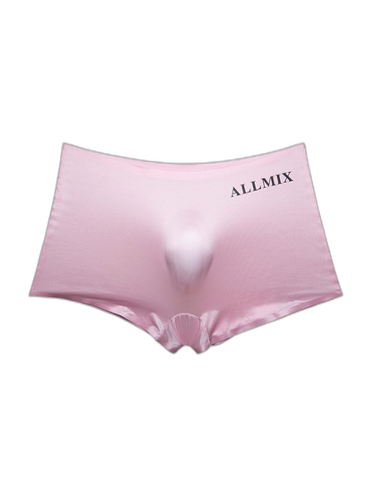 2 Pack ALLMIX Men's Seamless 3D Convex Pouch Trunks