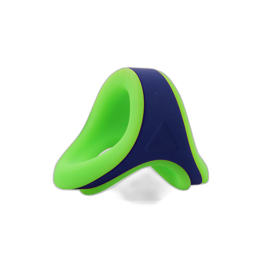 ruff GEAR Dual Core Cock & Ball Sling Green Dark Blue