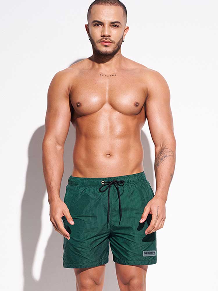 Men's Quick-Dry Casual Drawstring Beach Shorts