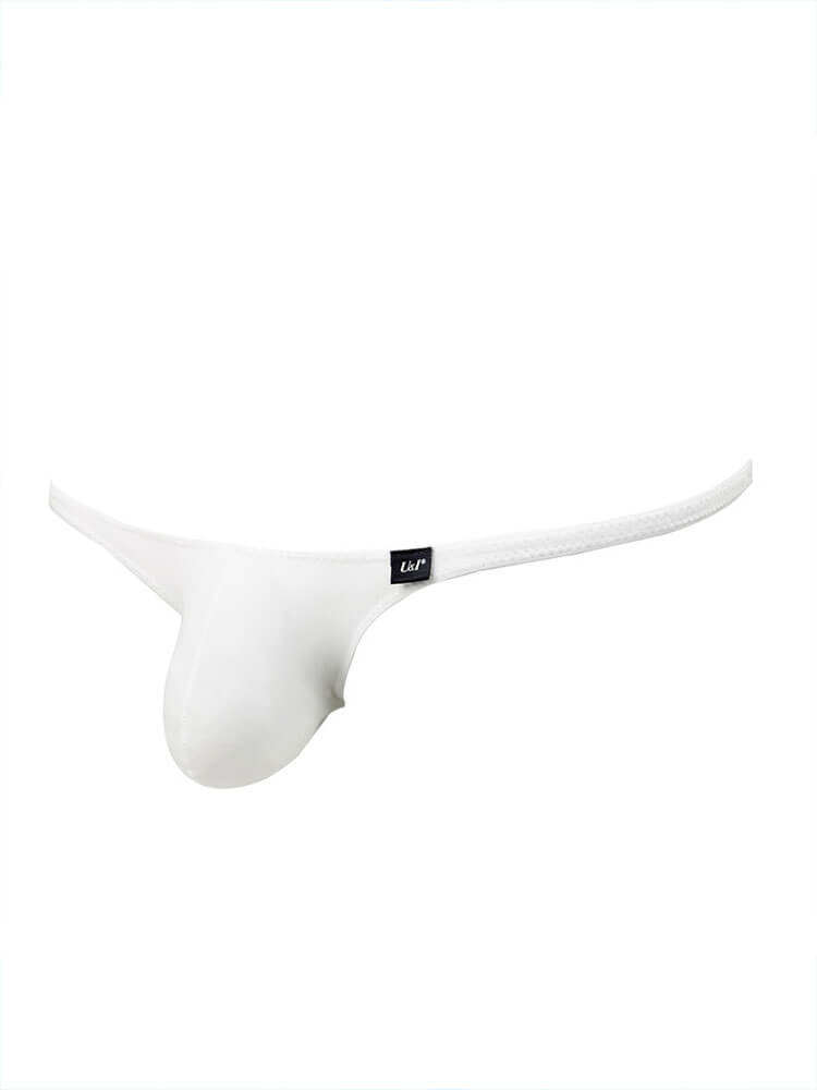 Men's Sexy Ultra-Thin Ice Silk Bikini Thong
