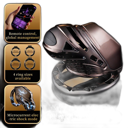 App Controlled Shock Chastity Cage