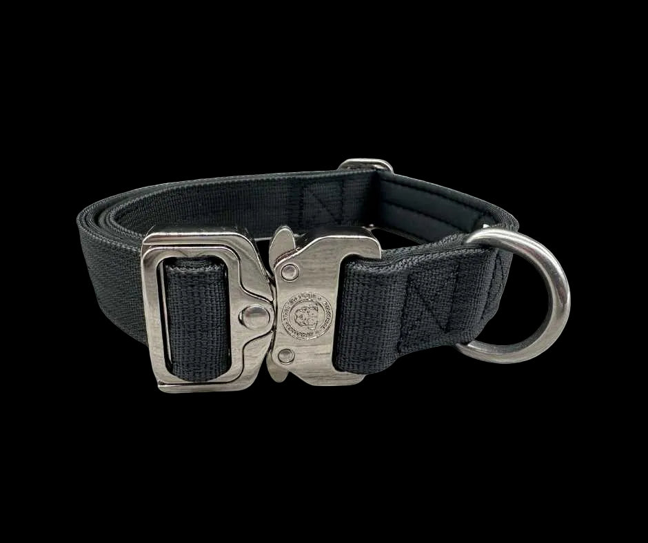 2.5cm Tactical Collar Black