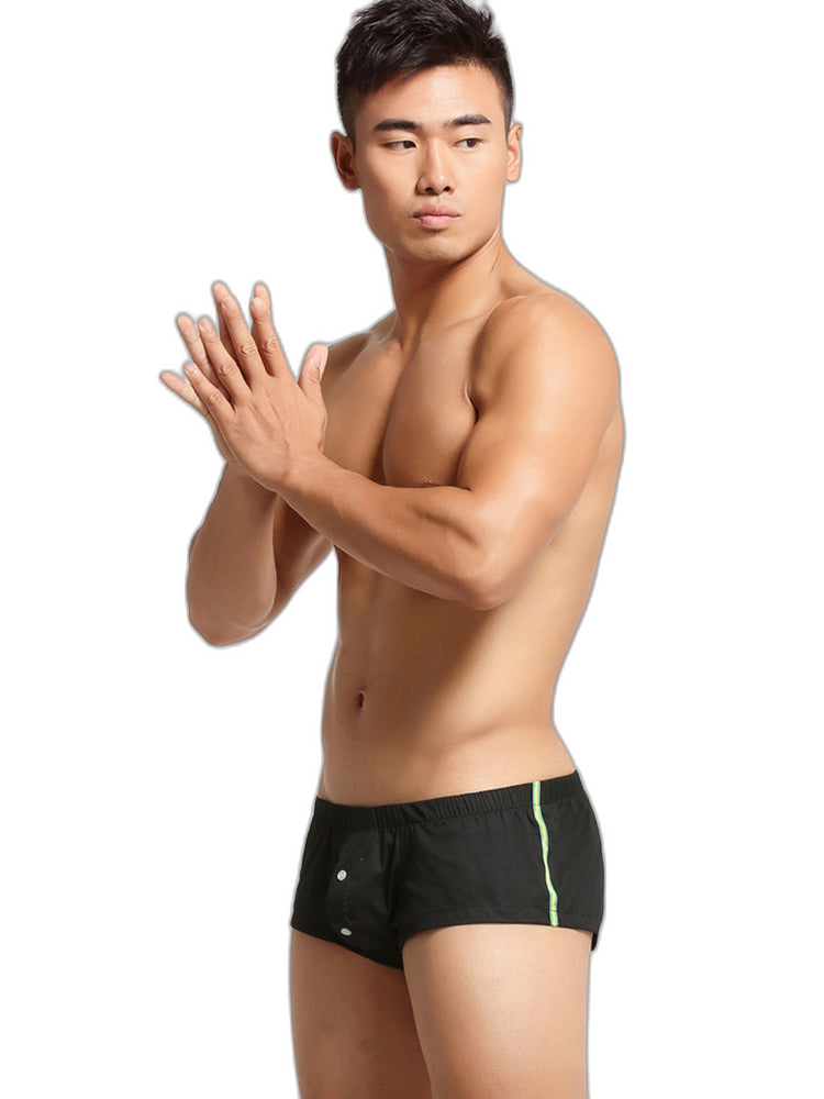Men’s Breathable Trunks with Button Fly