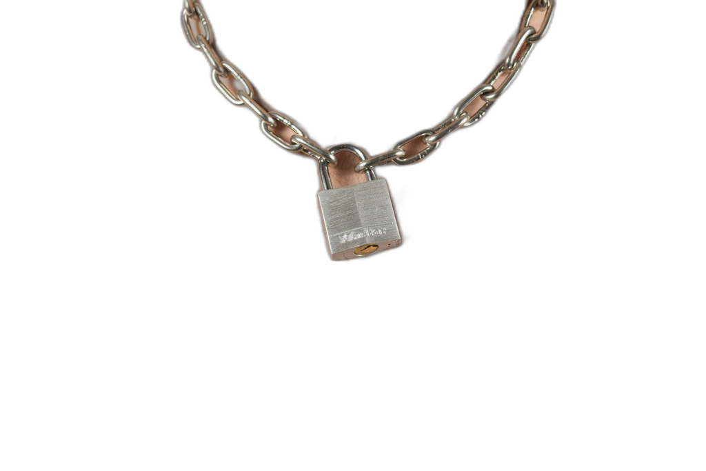 ruff GEAR Pitbull Chain 4mm with 30mm Master Lock