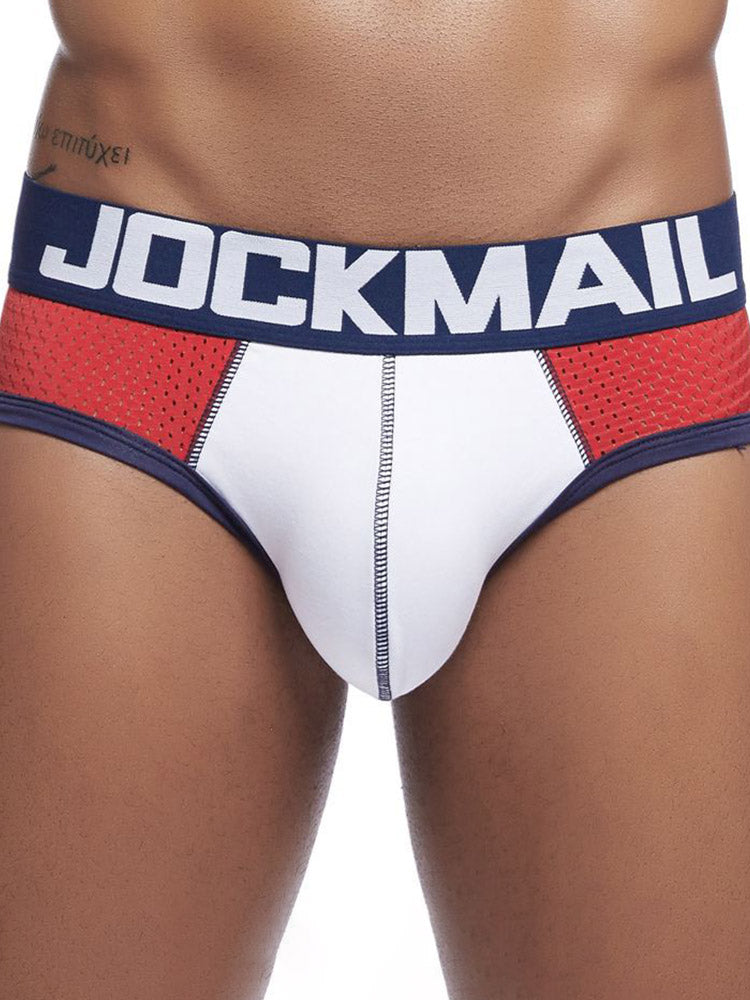 Mesh Breathable Sports Briefs