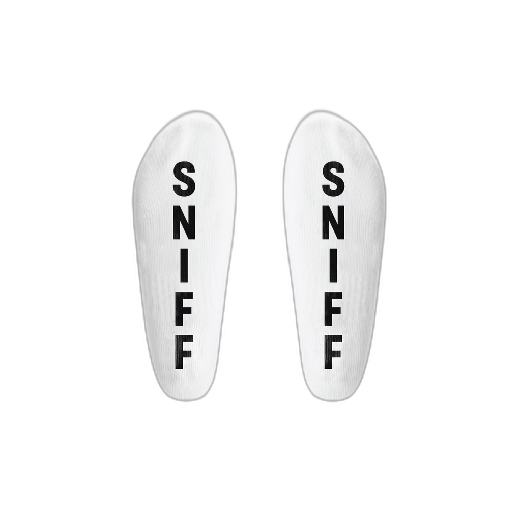 Prowler RED Sniff Ankle Socks White Black