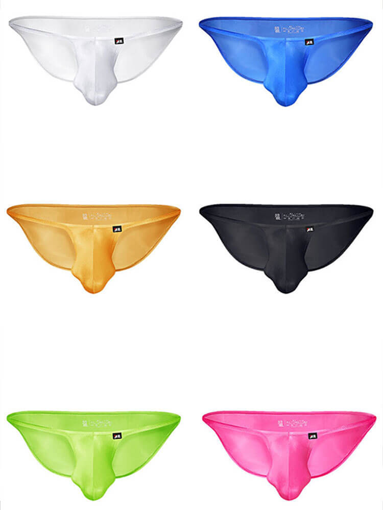 Men's Sexy Narrow Crotch Pouch High-Cut Briefs
