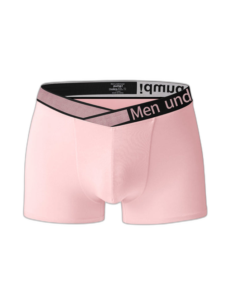 2 Pack Men's Modal Breathable U-Pouch Trunks