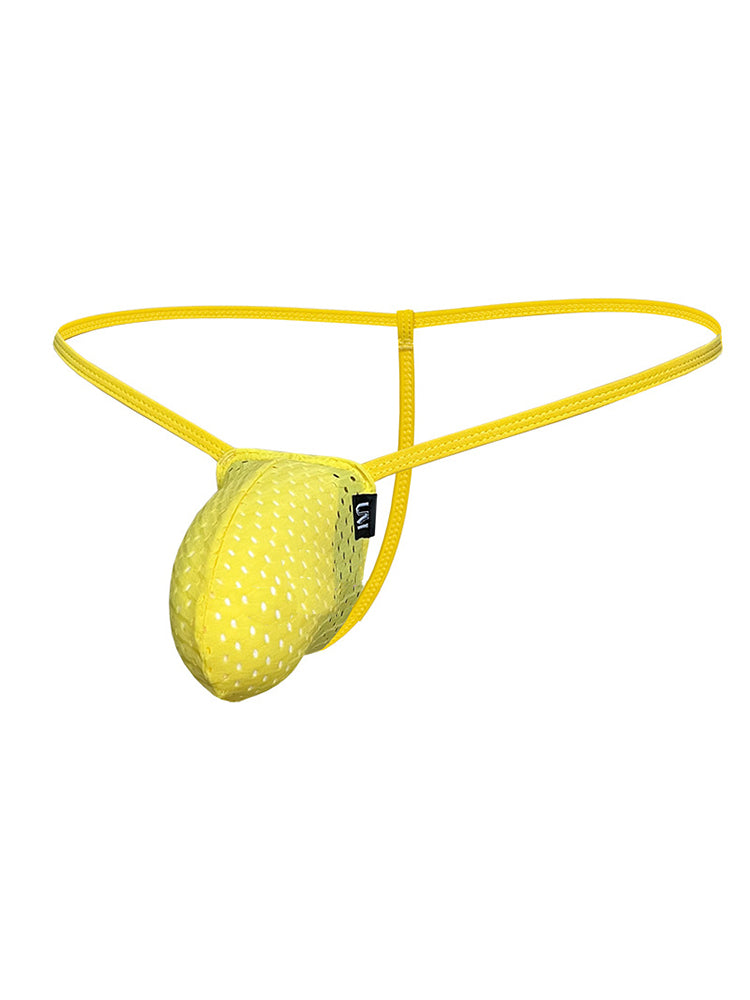 Men's Thin Straps Low-waist Thong Briefs