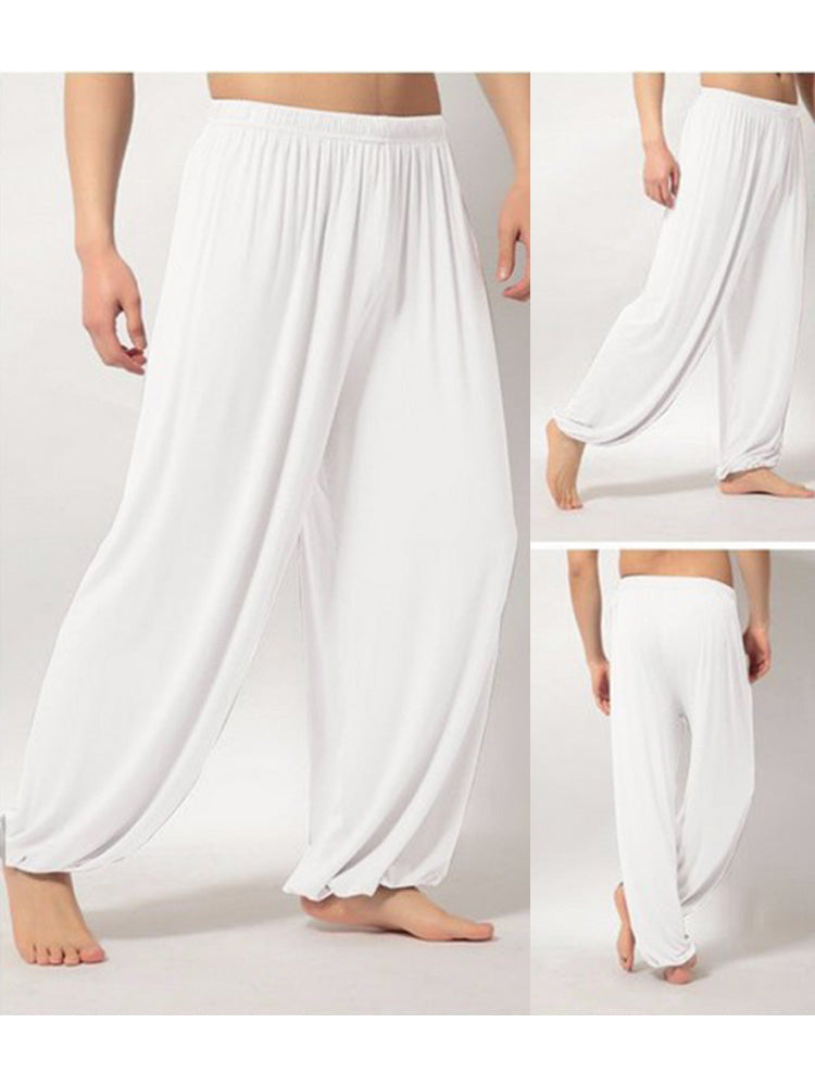 Men's Yoga Tai Chi Loose-fitting Sports Pants