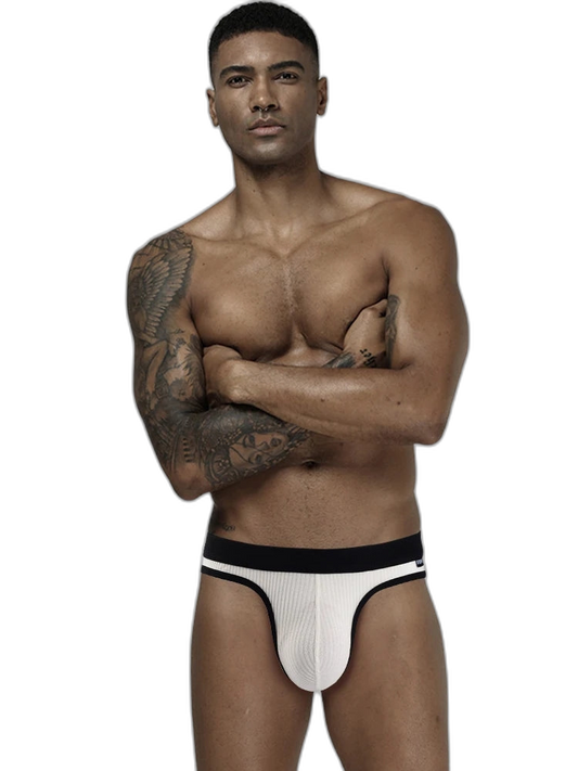 3 Pack Low Rise Soft Briefs With Support Pouch