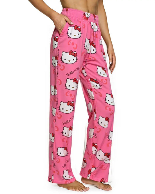 Hello Kitty Print Pants