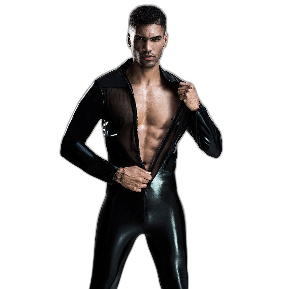Sexy Mesh Bodysuit Clubwear