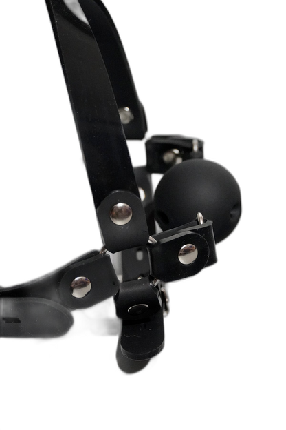 Silicone Harness Ball Gag