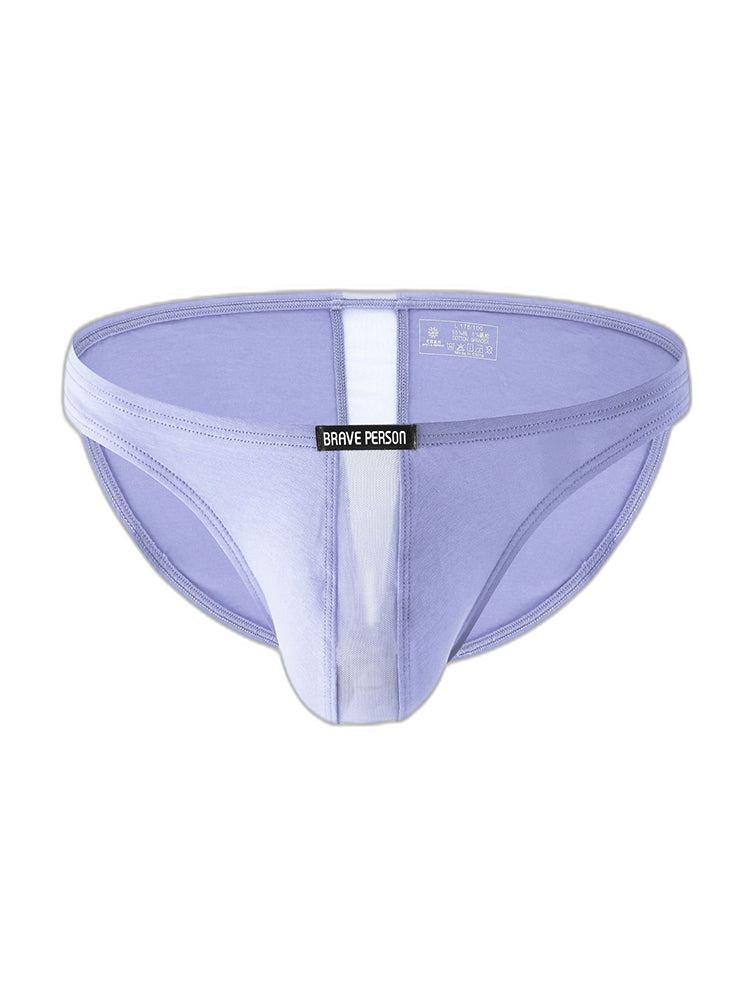 2 Pack Men's Solid Sexy Low-Rise Briefs