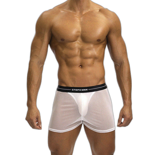 GX Sheer Mesh Boxer Shorts