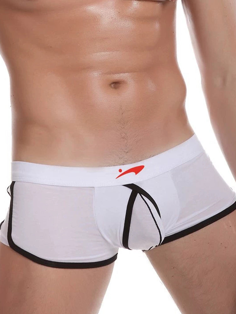 3 Pack Men's Modal U-convex Large Pouch Breathable Trunks