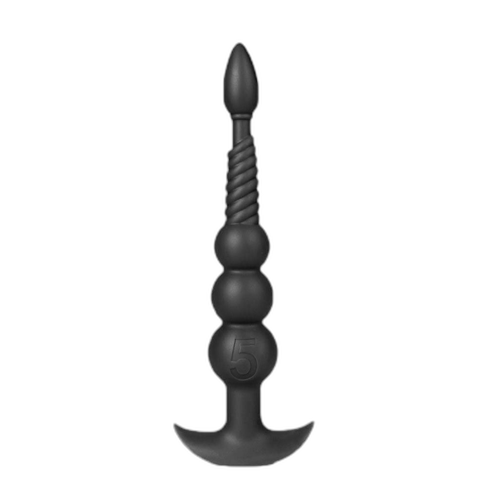 Rama - Silicone Anal Beads  - 3 Anal Balls With Tail - Anal Trainer
