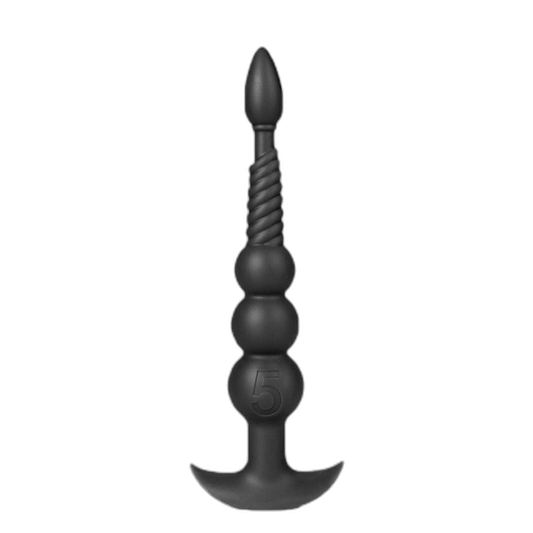 Rama - Silicone Anal Beads  - 3 Anal Balls With Tail - Anal Trainer