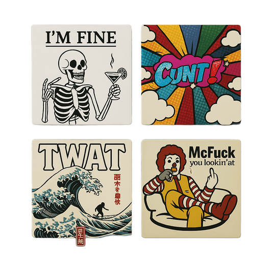 Wetter than your mums lasagne | Mischievous Magnet | 5cm x 5cm