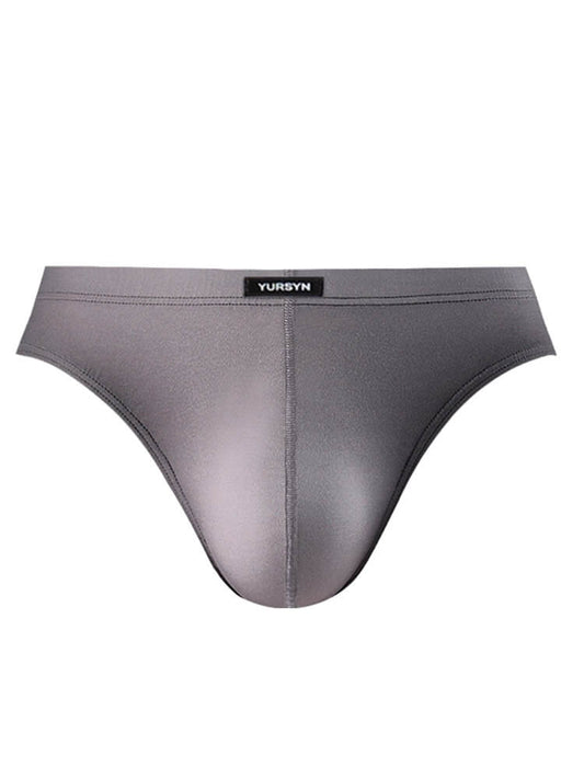Men’s Light-Shadow Gradient Low-Rise Briefs