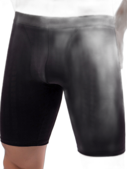 2 Pack Men’s Front Pouch Mesh Boxer Briefs