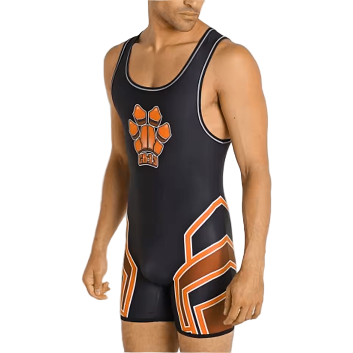 CellBlock 13 Bandit Singlet Back/Orange