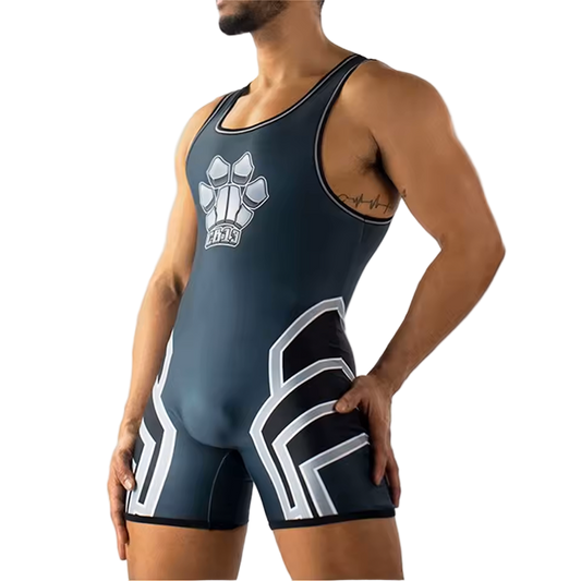 CellBlock 13 Bandit Singlet Black/White